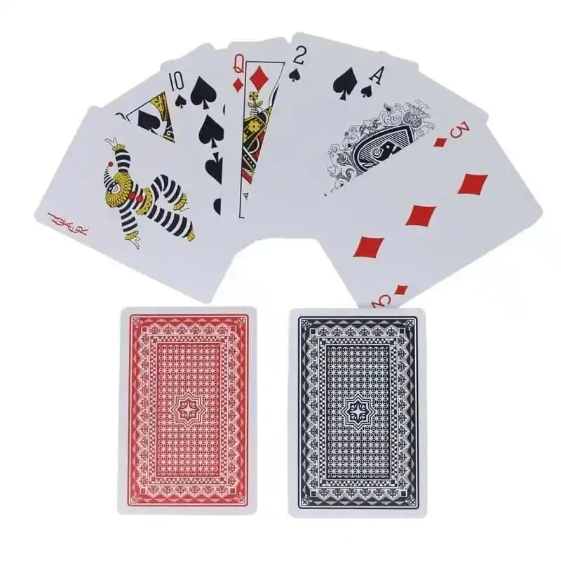 Baraja Cartas Juego Poker Baraja Juego Mesa I Impermeable Generica