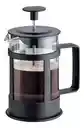 Prensa Francesa Negra Cafetera Vidrio 600 Ml Filtro Acero Inox