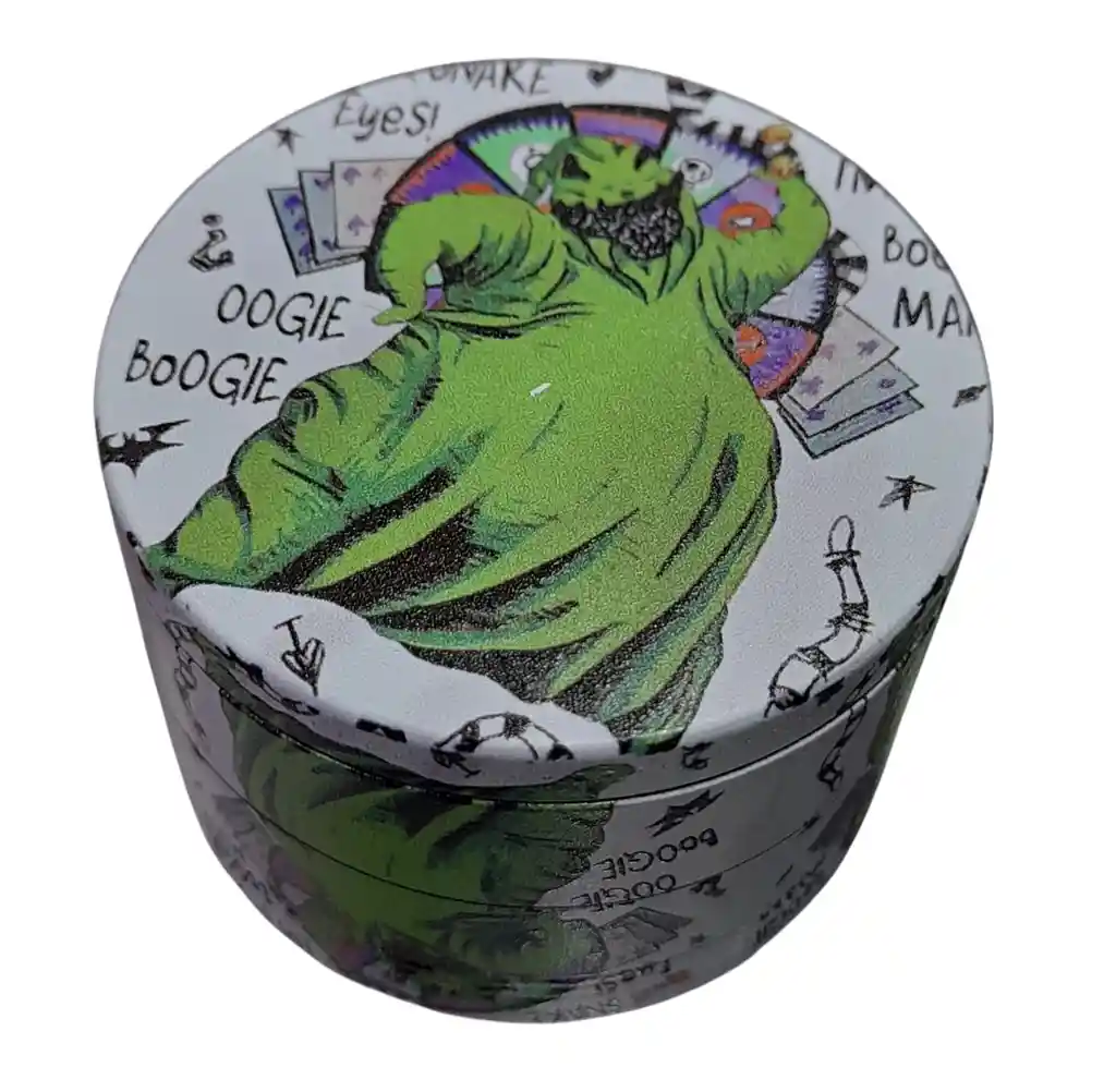 Grinder Trillador De 50mm Con Diseño 4 Piezas