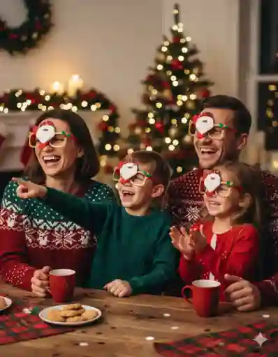 Gafas X2 Navidad Papa Noel Fiesta