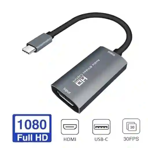 Capturador De Video Type C – Hdmi Lj-60 Hdtv 4k