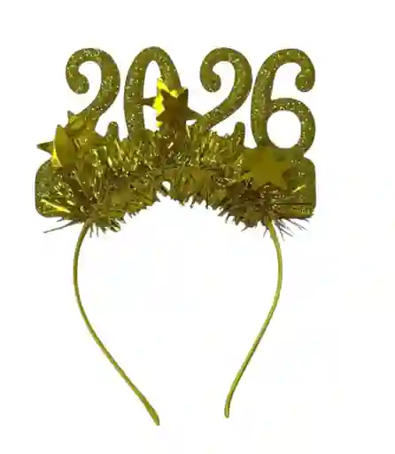 Diadema 2026 Dorada
