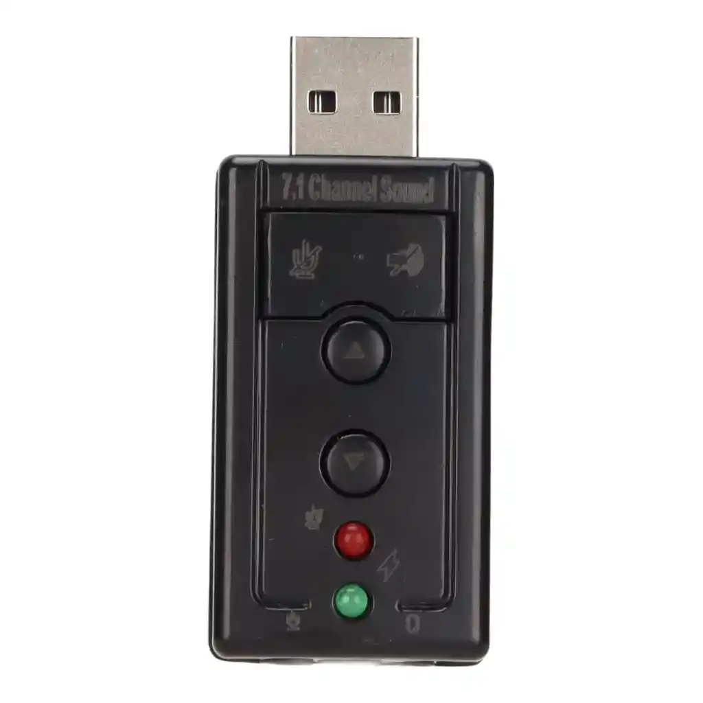 Tarjeta De Sonido Usb 7.1 Con Control De Volumen Lj-81