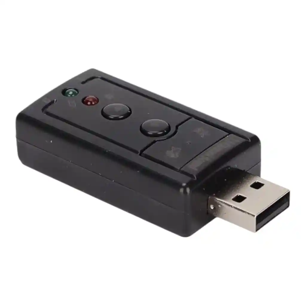 Tarjeta De Sonido Usb 7.1 Con Control De Volumen Lj-81