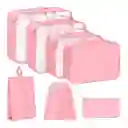 Organizador De Maleta Para Viaje / Bolsa De Almacenamiento *7 Piezas