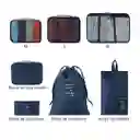 Organizador De Maleta Para Viaje / Bolsa De Almacenamiento *7 Piezas