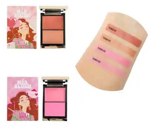 Rubor Mia Blush En Polvo Para El Rostro Trendy