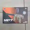 Pistola De Juguete Hidrogel Electrica Recargable Mp7 Dinosaurios Azul