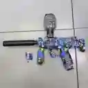Pistola De Juguete Hidrogel Electrica Recargable Mp7 Dinosaurios Azul