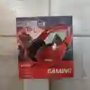 Audifonos Diadema Con Cable Gaming Con Microfono Color Rojo Gm2001