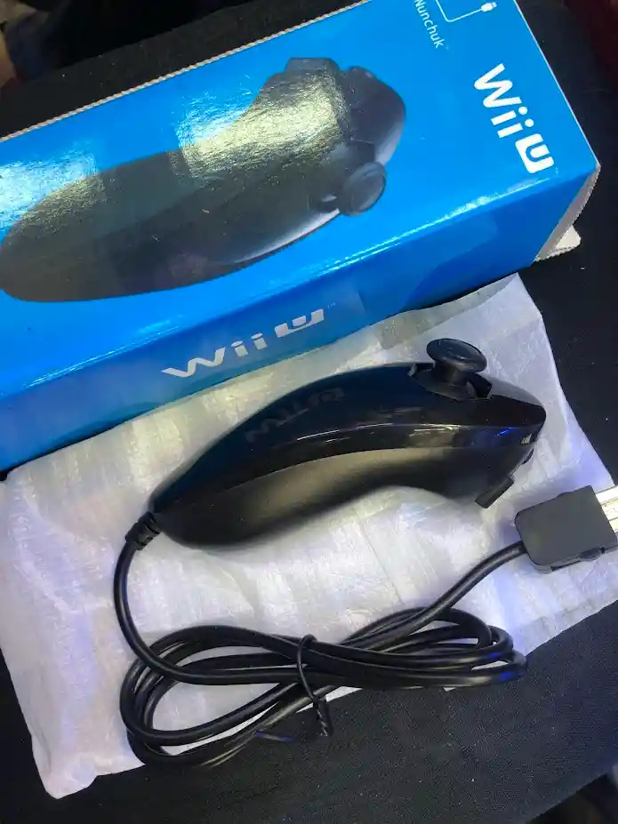 Control Nunchuk Para Nintendo Wii Color Negro
