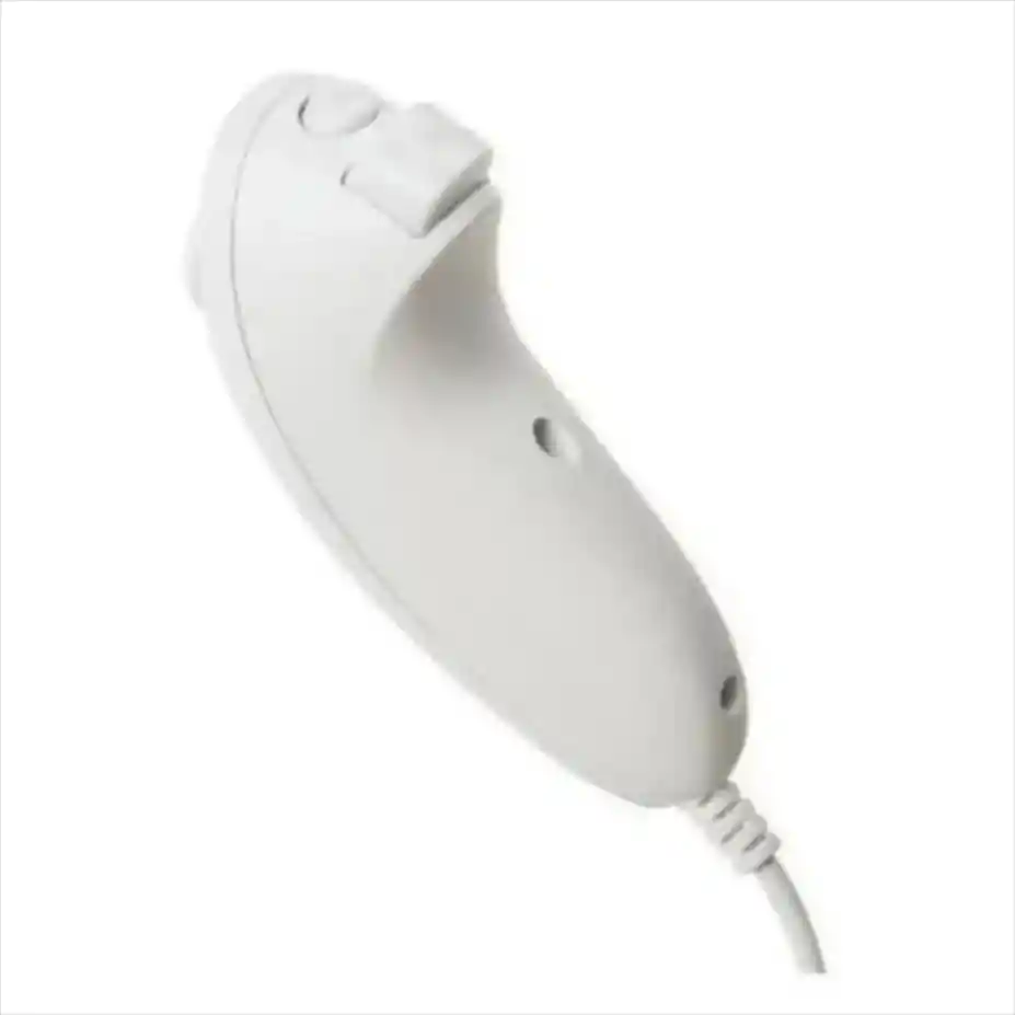 Control Nunchuk Para Nintendo Wii Color Blanco