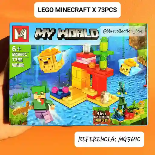 Lego Minecraft X73 Pcs