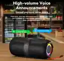 Altavoz Portátil De 40w De Alta Potencia Con Sonido Estéreo, Graves Profundos, Iluminación Rgb Y Emparejamiento Inalámbrico Para Exteriores