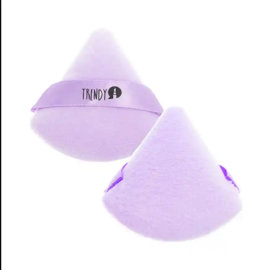 Pomo Borla Triangular Morada Para Base Trendy