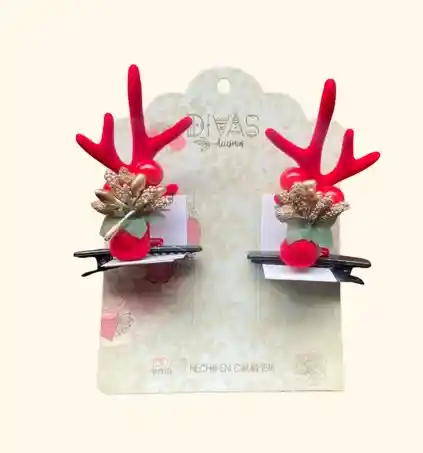 Hebillas Navidad Reno