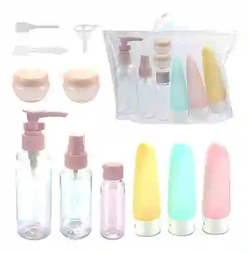 Kit Viajero Tarritos Envases Reutilizables