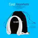 Ventilador De Cuello Nexair Portátil Recargable Sin Aspas Blanco