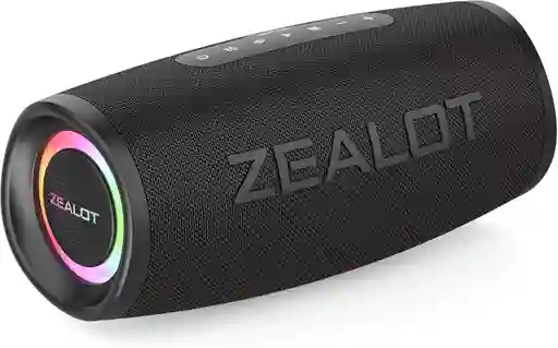 Bocina Parlante Bluetooth Portátil Zealot S56 50w Negro 5v