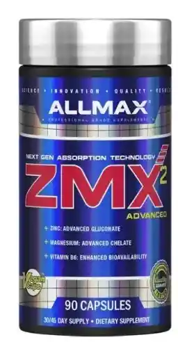 Zmx 2 Advanced +zinc+ Magnesium+ Vitamin B6 Sin Sabor