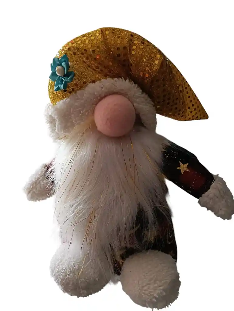 Figura Nomo Navideño Hecho A Mano 30cm