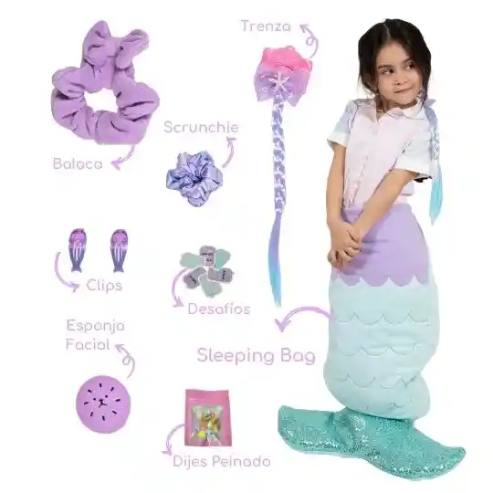 Regalo Para Niña - Talla Única Sirena Vip Beautyland Box