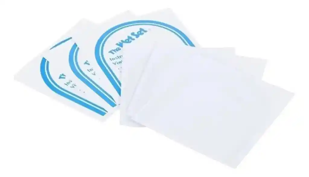 Kit X6 Parches Intex Para Reparar Colchones Inflables Piscinas Trasparente