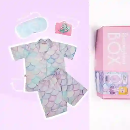 Regalo Para Niña - Pijama Star Talla 10 - 12 Beautyland Box Sirena