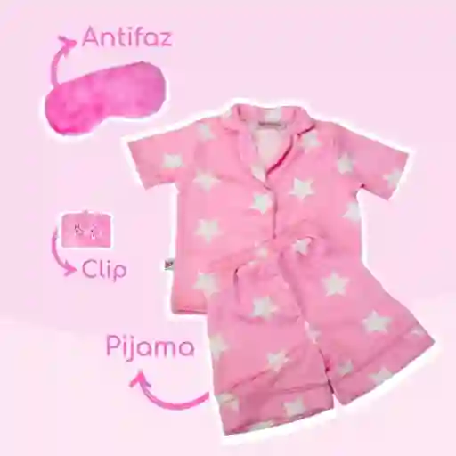 Regalo Para Niña - Pijama Talla 6 - 8 Beautyland Box Star