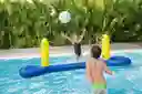 Cancha Juego Flotador Inflable Bestway Malla Voleibol Y Pelota Piscina
