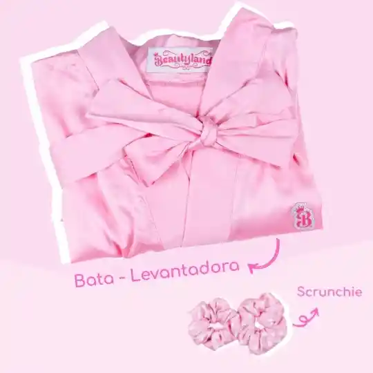 Regalo Para Niña - Bata Levantadora Rosa Talla 6 - 8 Beautyland Box