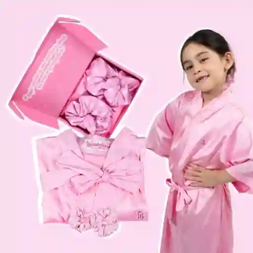 Regalo Para Niña - Bata Levantadora Rosa Talla 6 - 8 Beautyland Box