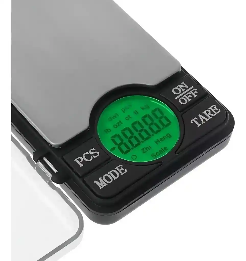 Balanza Digital Zhiheng De Bolsillo 0.01g Alta Precisión Acero Inoxidable