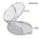 Espejo X2 Doble Mini Cosmetiquera Bolso Cartera Aumento