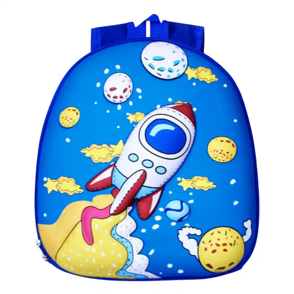 Maleta Morral Bolso Escolar 3d Niños