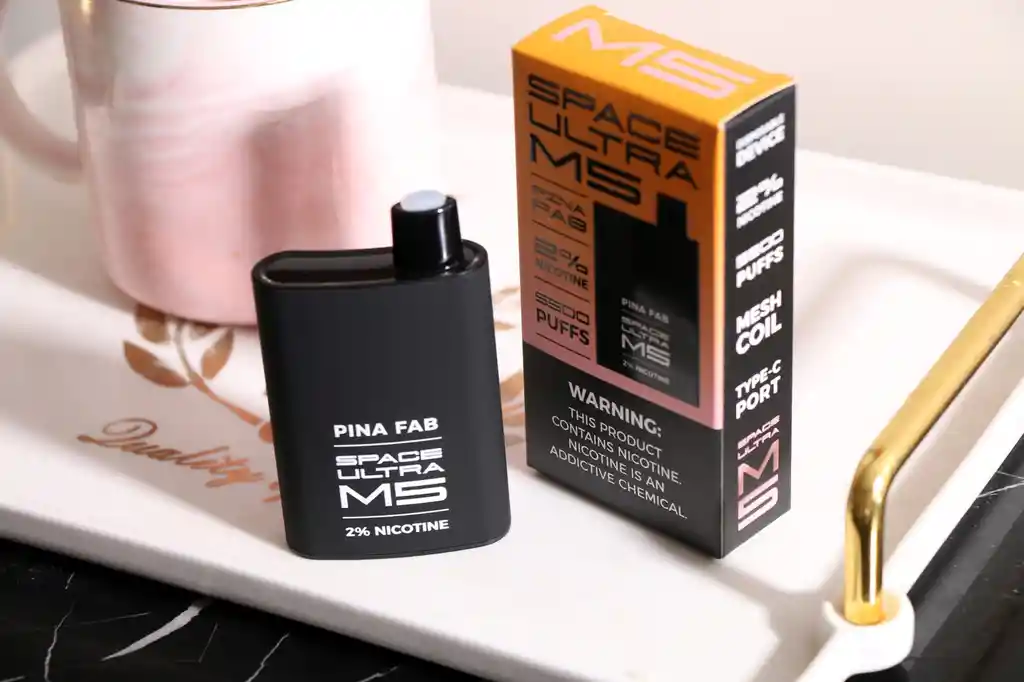 Vaper Space 5 Mil Puff Sabor A Frambuesa