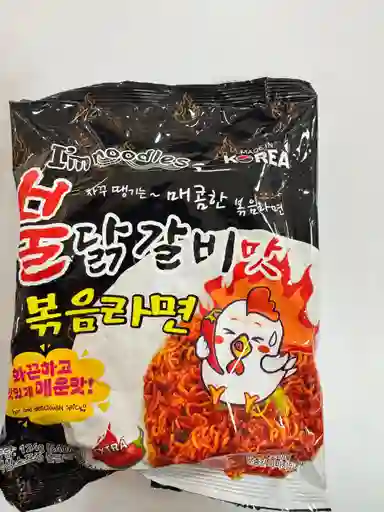 Ramen Pollo Picantel Hotdak Stir-fry Ramen