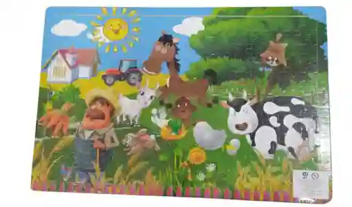 Didactico Rompecabezas De Madera De 207 Piezas