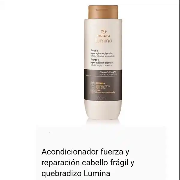 Natura - Acondicionador Fuerza Y Reparación Molecular - Cabello Fragil Y Quebradizo
