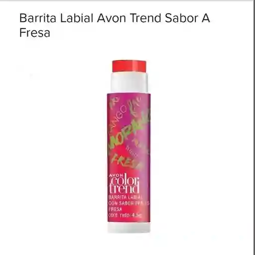 Avon - Barrita Labial Con Sabor - Color Fresa