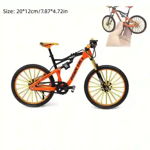 Bicicleta Escala Mini Para Exhibición Y Colección Viene En Bolsita