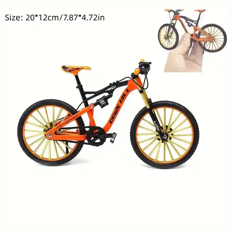 Bicicleta Escala Mini Para Exhibición Y Colección Viene En Bolsita