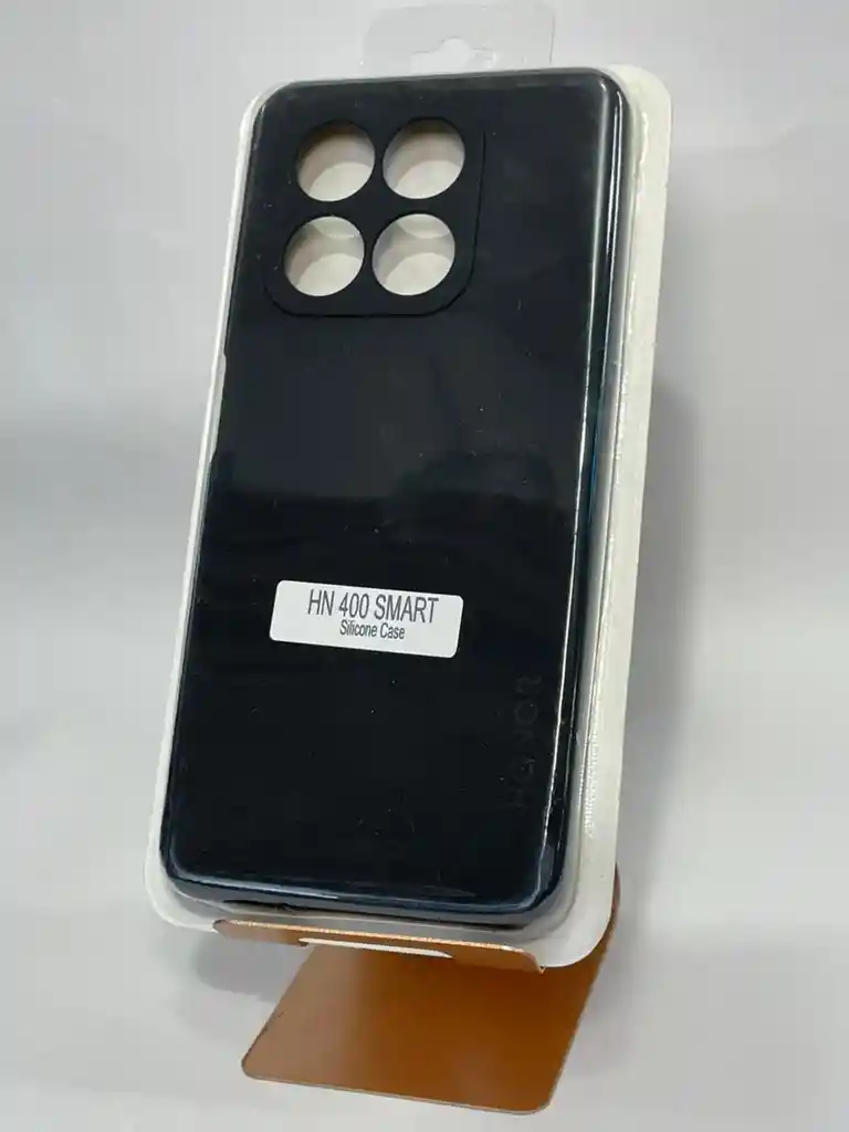 Silicon Case Honor 400 Smart Negro