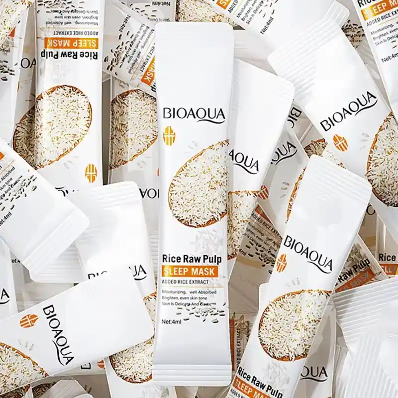 Mini Mascarilla De Pulpa De Arroz Para Dormir (4ml)