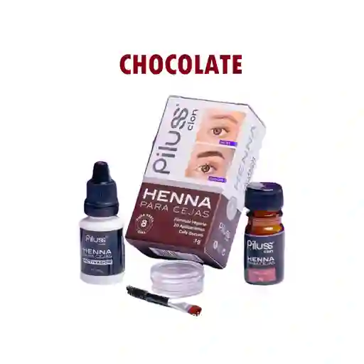 Piluss Henna Para Cejas Chocolate