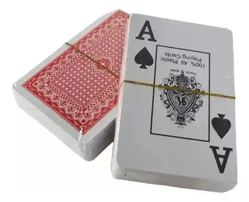 Juego Poker Baraja Juego Cartas Estuche Metalico