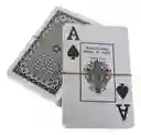 Juego Poker Baraja Juego Cartas Estuche Metalico