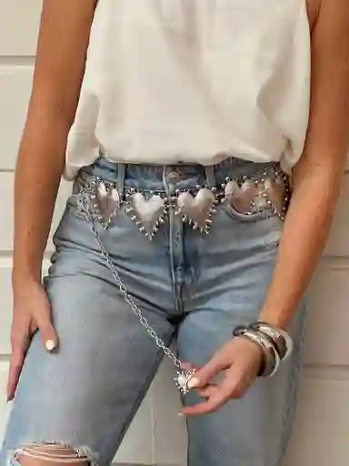 Correa Cerdeña Plateada