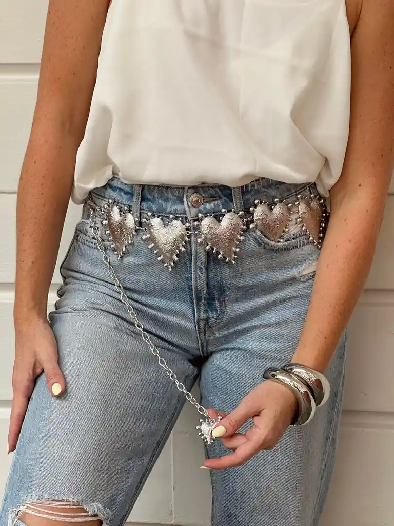 Correa Cerdeña Plateada