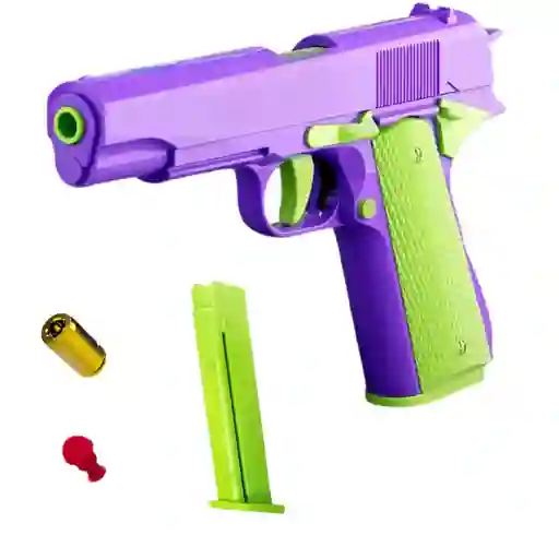 Pistola De Juguete Con Accesorios Plastica 1911